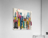 Basquiat City 8 Acrylic Print