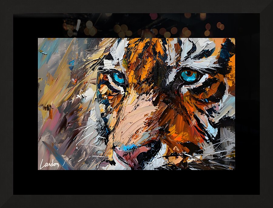 The Tiger 2 Picture Frame print