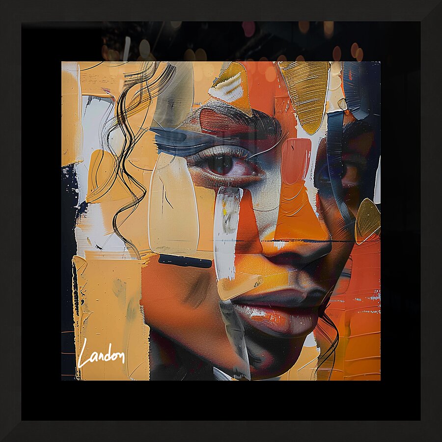 Painted Lady 3 Picture Frame print