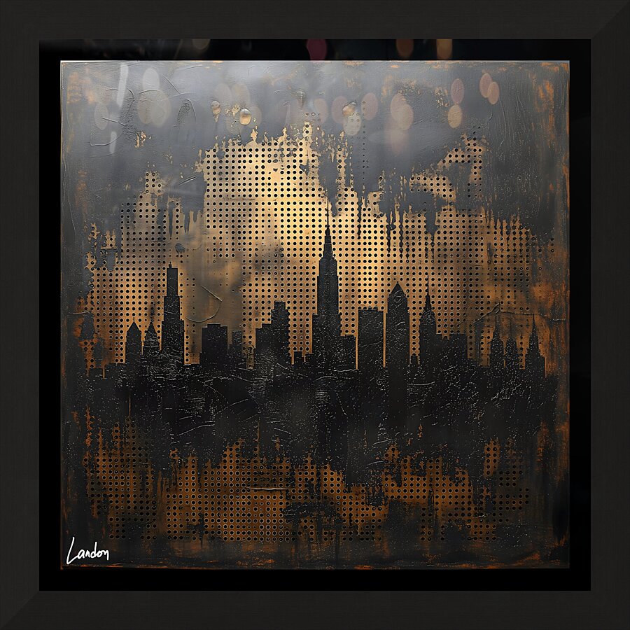 Skyline of the City 2 Impression et Cadre photo