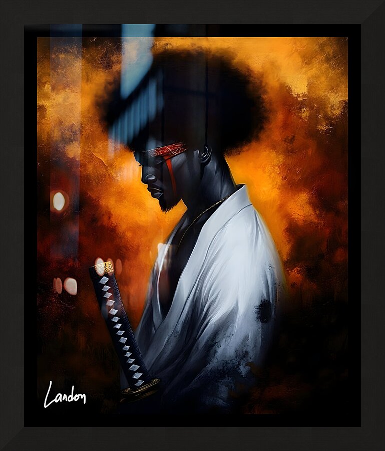 Shadow of Resolve 1 Picture Frame print