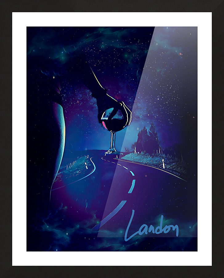 The Journey Picture Frame print