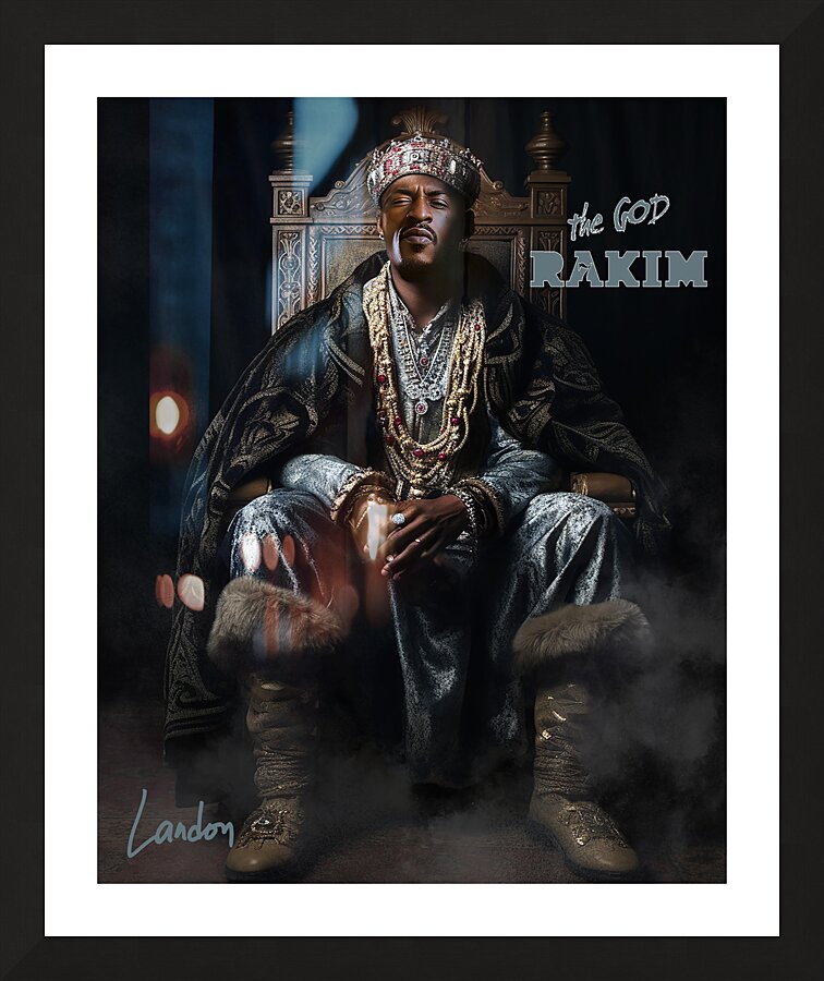 Renaissance Rakim Picture Frame print