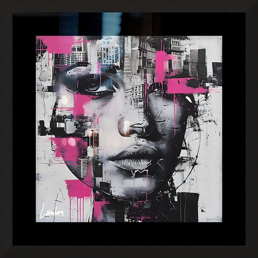 Urban Abstract Beauty 8 Picture Frame print