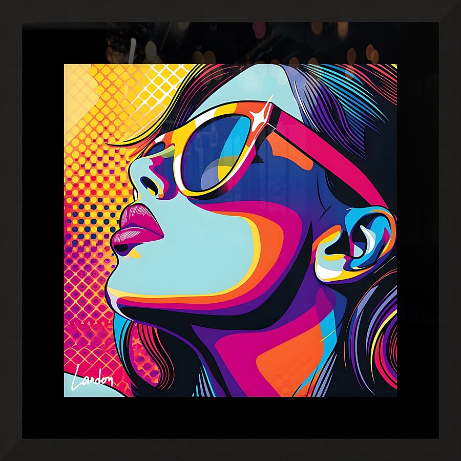 Pop Art Babe 4 Impression et Cadre photo