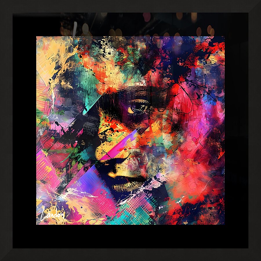 Abstract Portrait 1 Picture Frame print