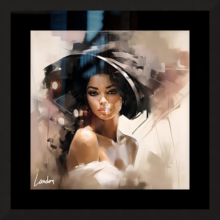 Art of A Woman 3 Picture Frame print