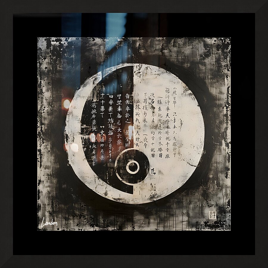 Yang Abstract 13 Picture Frame print