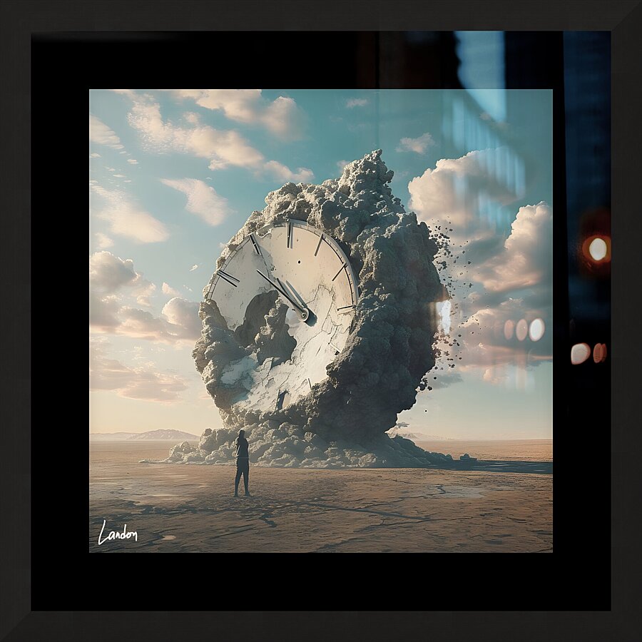 Out of Time 3 Picture Frame print