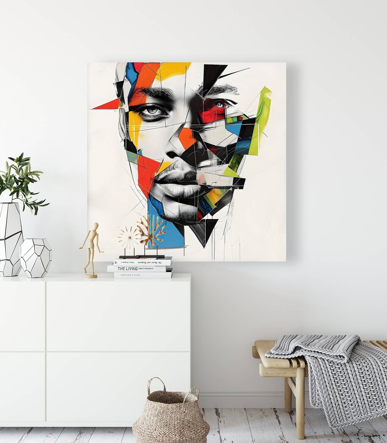 Fragmented Face 23 Reproduction