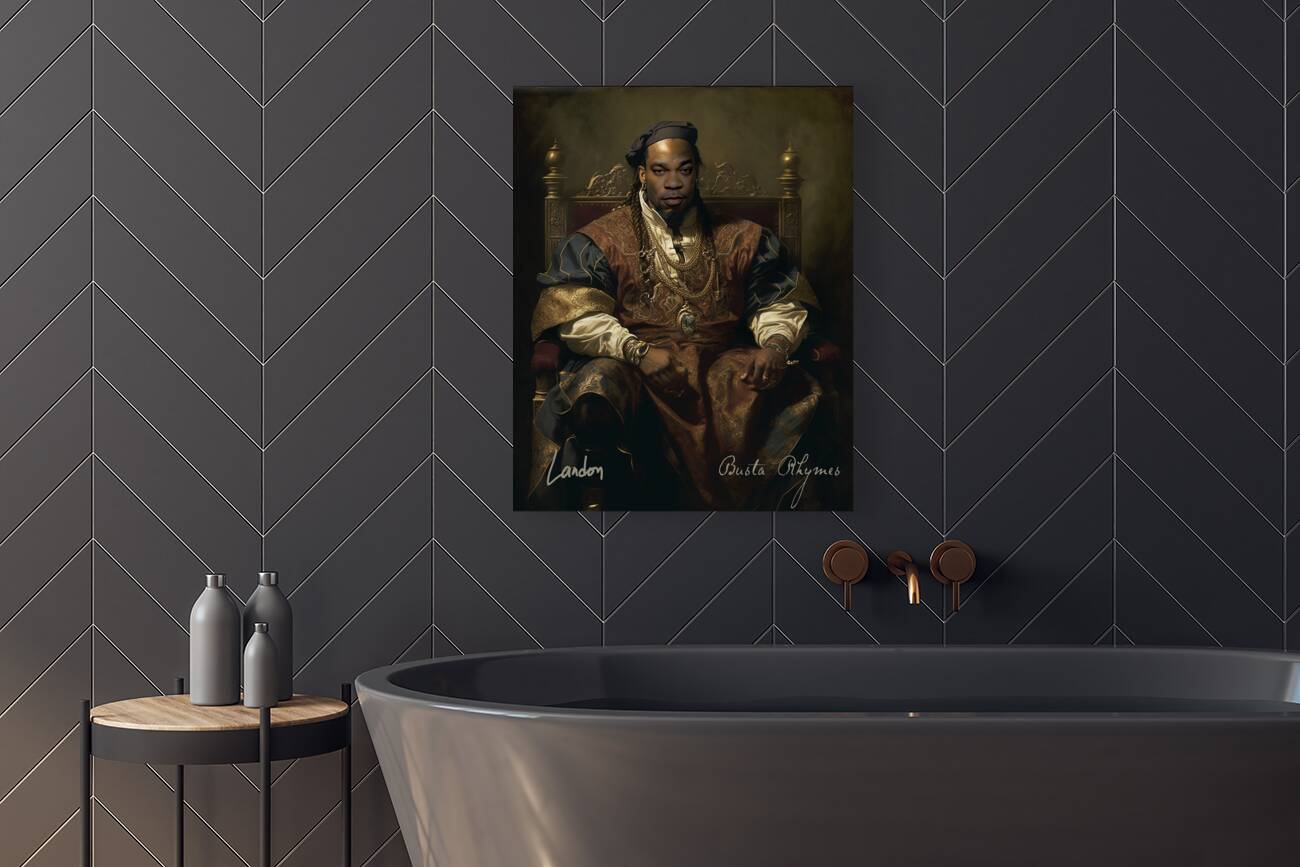 Renaissance Busta Rhymes Reproduction