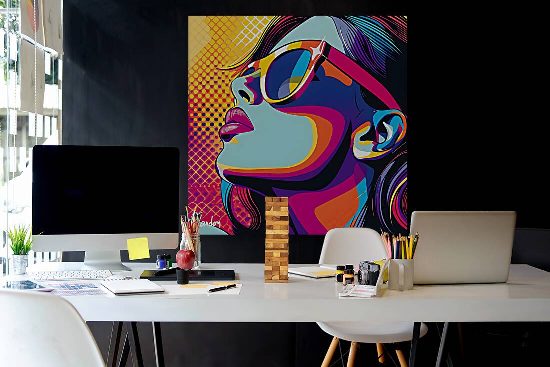 Pop Art Babe 4 Reproduction