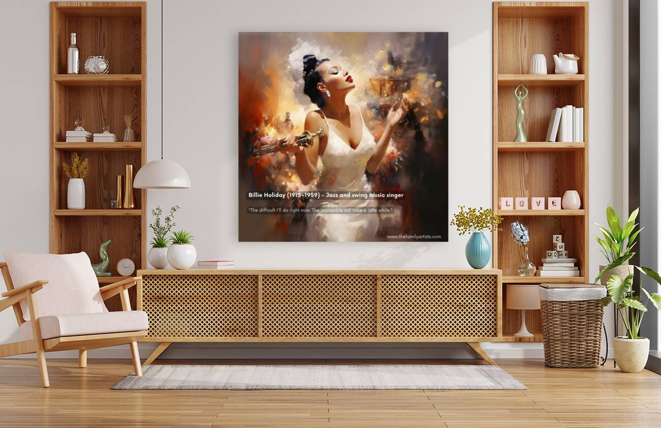 Billie Holiday Reproduction