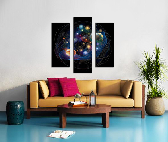 Planets and Celestial Bodies 1 by Landon Wall Art