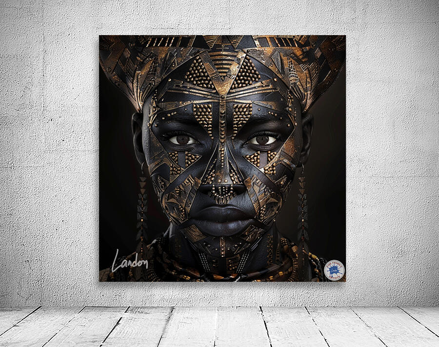 African Lady 3 Wall Preview
