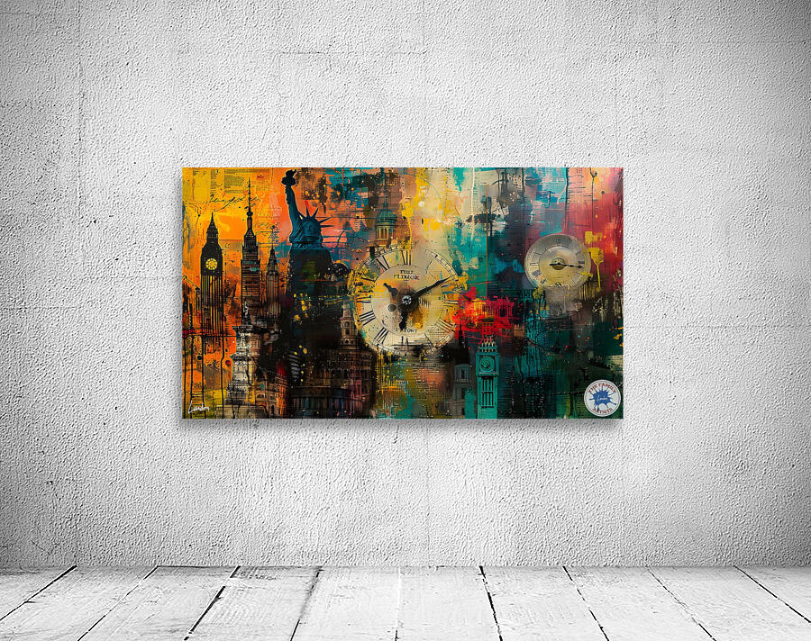 Statue of Tower Colosseum 3 Wall Preview