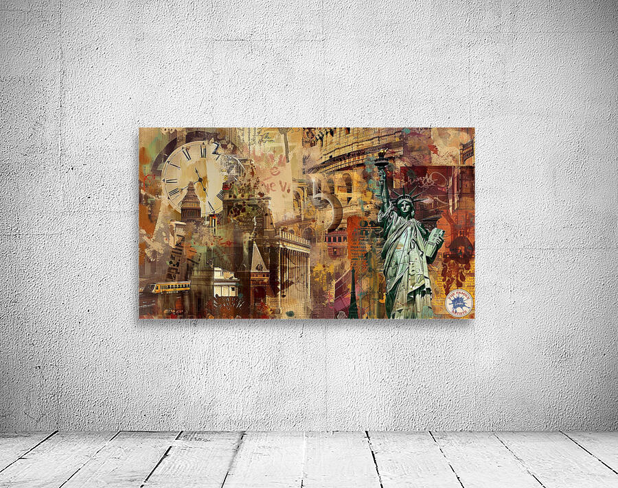 Statue of Tower Colosseum 1 Wall Preview