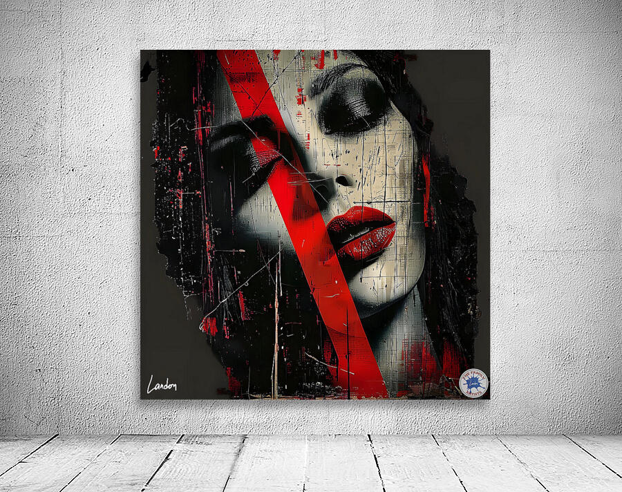 Red Thoughts 1 Wall Preview