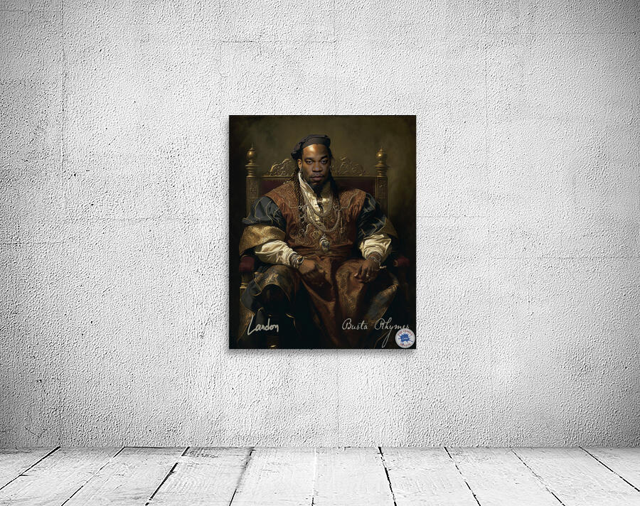 Renaissance Busta Rhymes Wall Preview