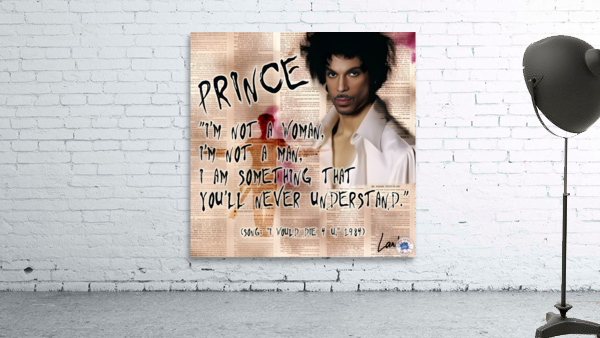 Prince-I Would Die For U Wall Preview