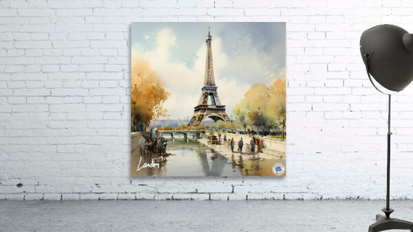 Eiffel Tower 1 Aperçu sur mur
