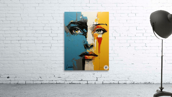 Abstract Face Wall Preview