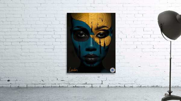 blue gold 4 Wall Preview