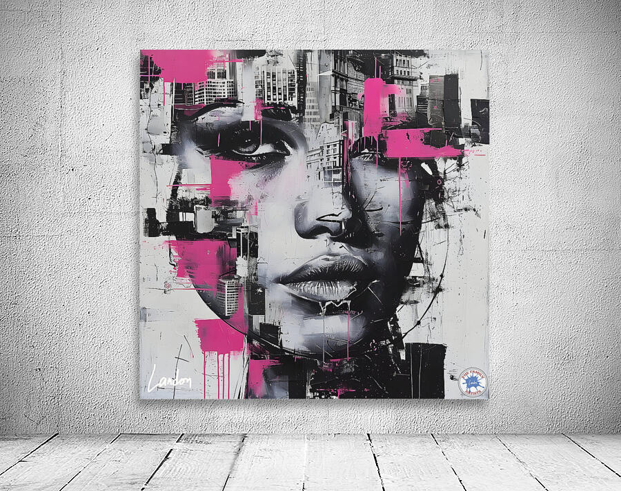 Urban Abstract Beauty 8 Wall Preview