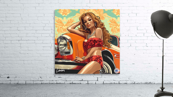 Luxury Woman 2 Wall Preview