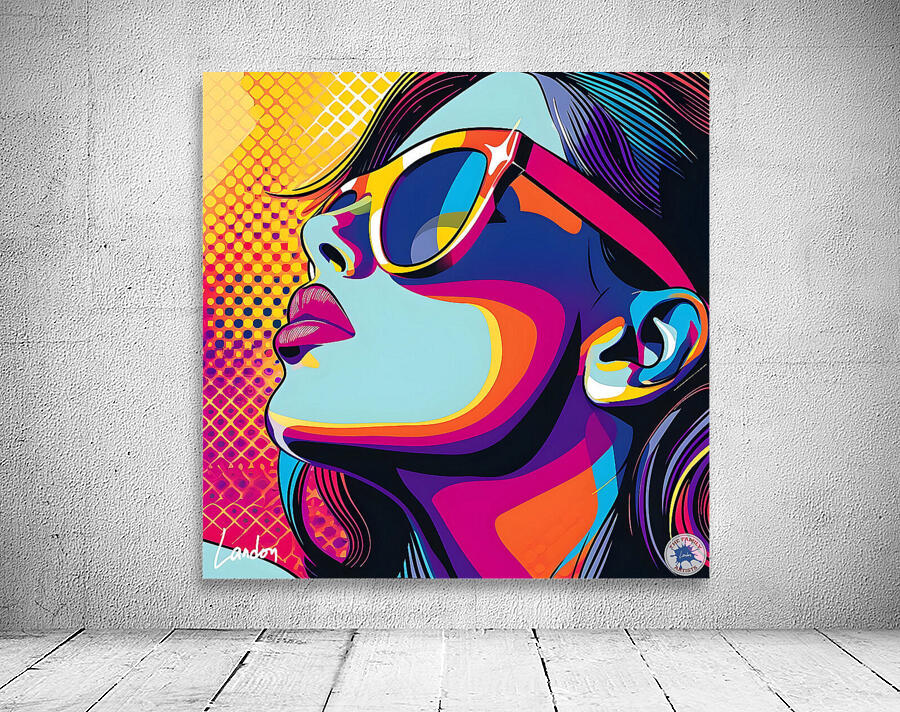 Pop Art Babe 4 Aperçu sur mur