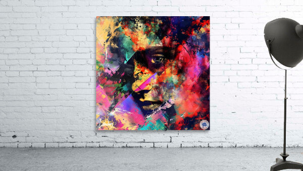 Abstract Portrait 1 Wall Preview