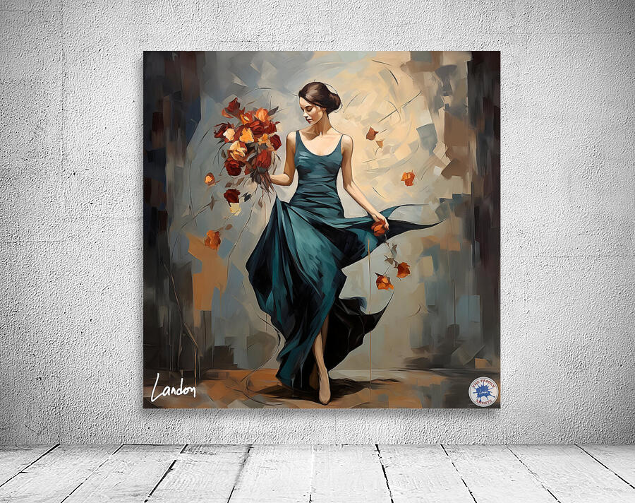 Her Flowers 2 Wall Preview