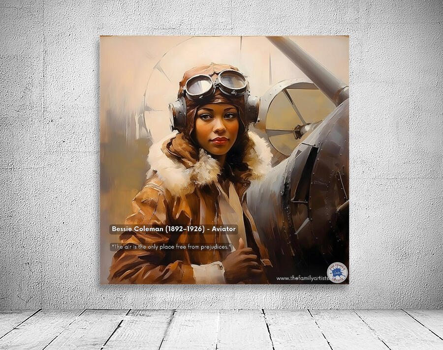 Bessie Coleman Wall Preview