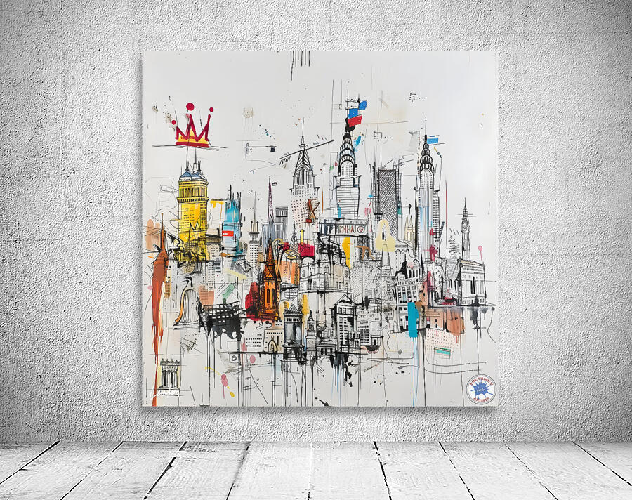 Basquiat City 13 Wall Preview