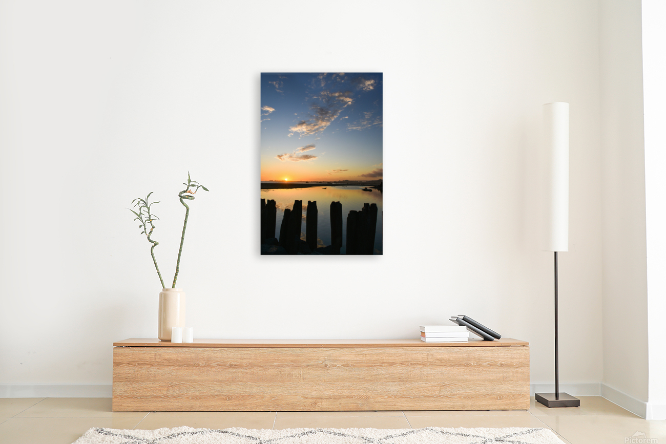 Seacliff Beach Sunset Reproduction