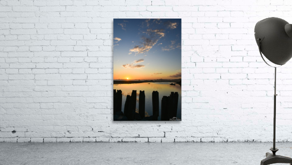 Seacliff Beach Sunset Wall Preview