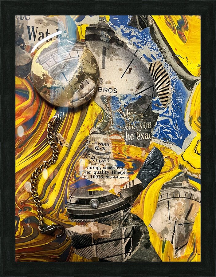 Time is Fluid Picture Frame Printing