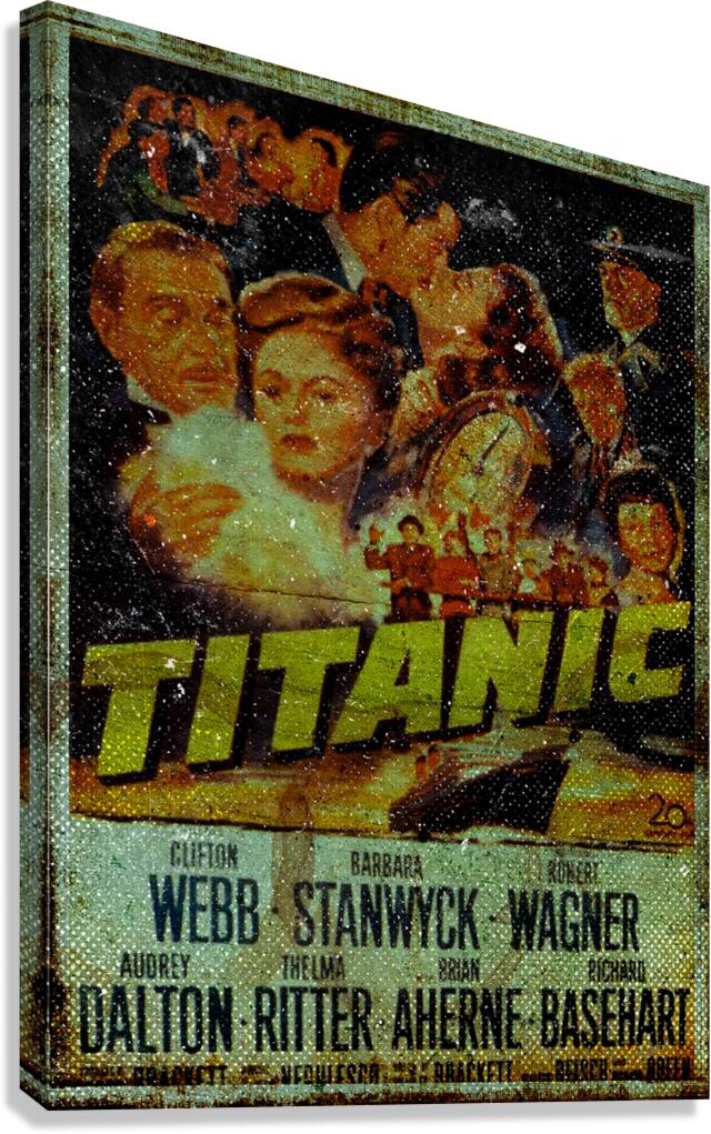 Titanic 1953 Canvas Print