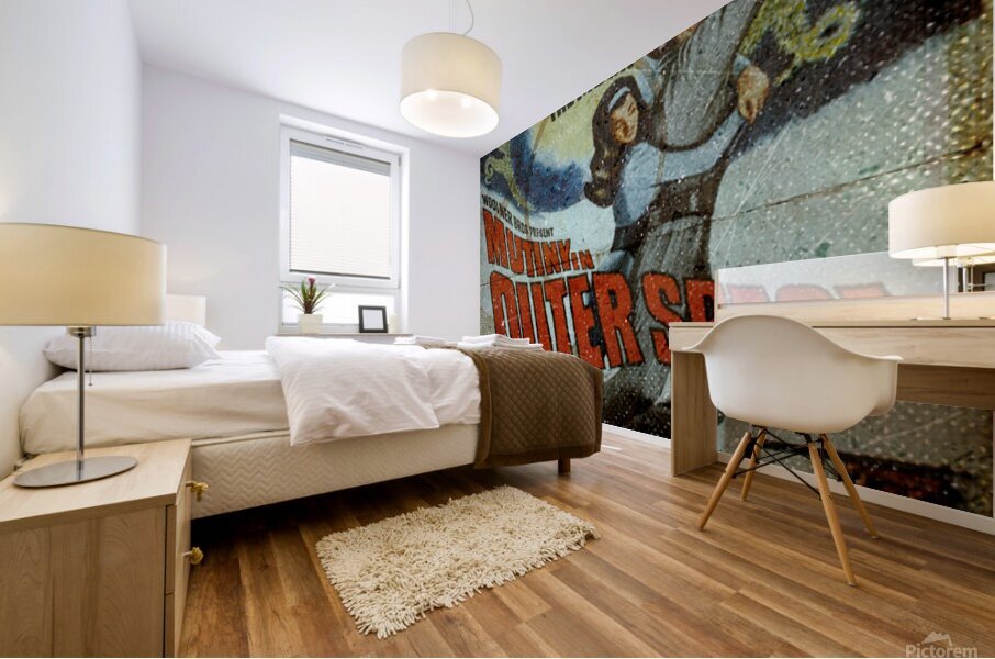 Mutiny in Outer Space Mural print