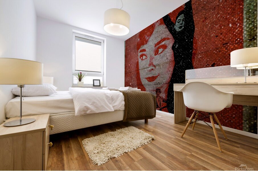 Funny Face Mural print