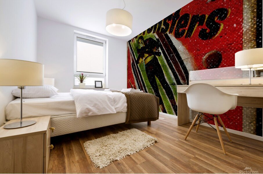 Missile Monsters Mural print