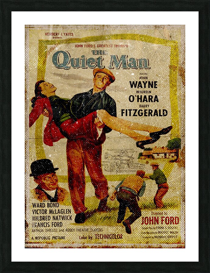 The Quiet Man Picture Frame print