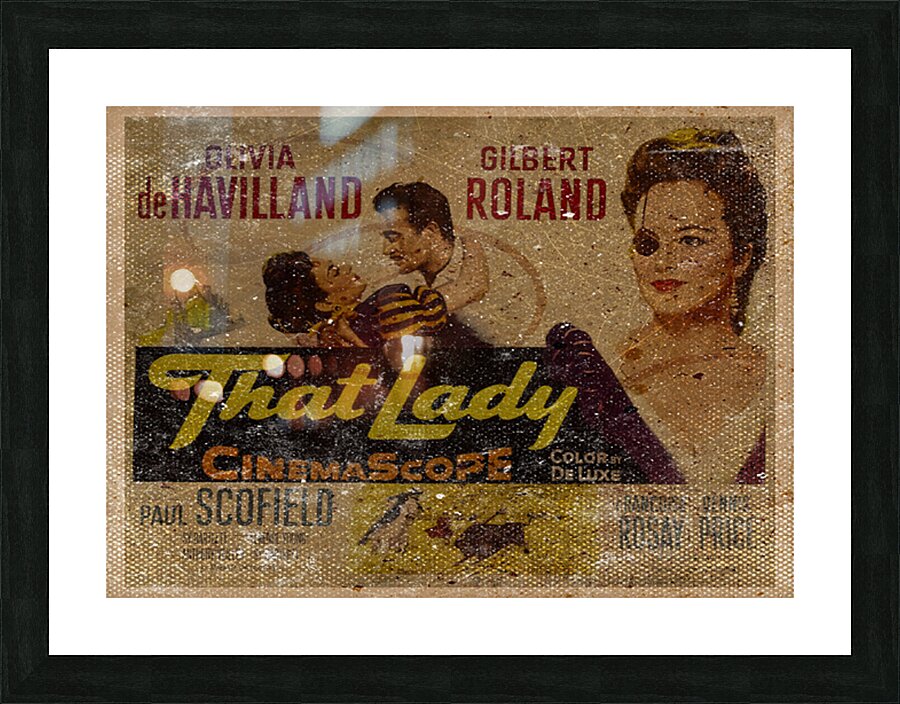 That Lady 1955 Picture Frame print