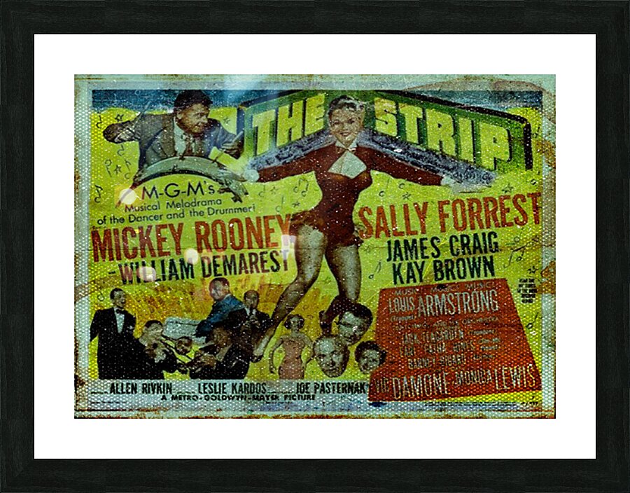 The Strip Picture Frame print
