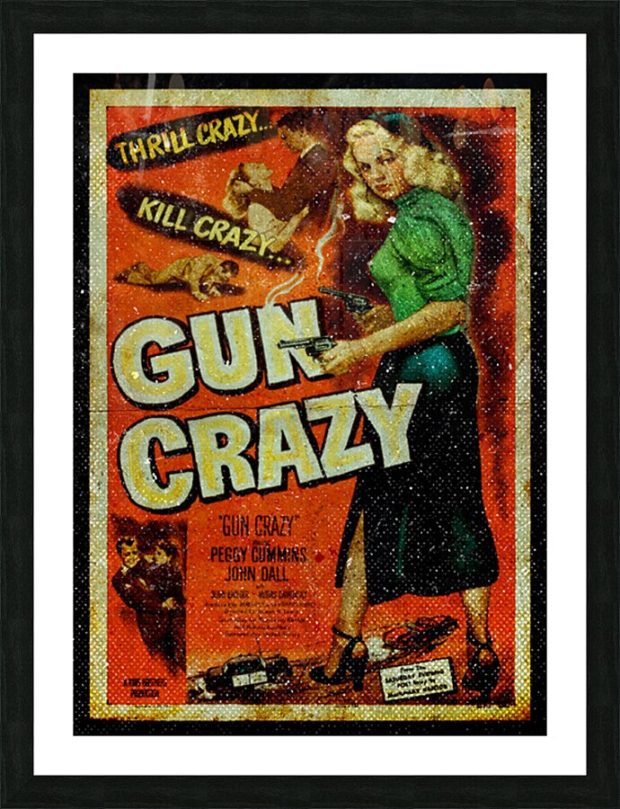 Gun Crazy Picture Frame print