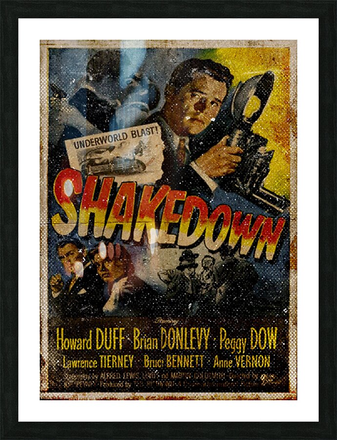 Shakedown   1950 Picture Frame print