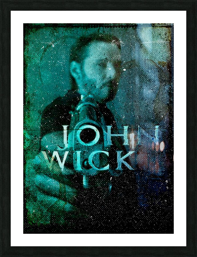 John Wick Picture Frame print