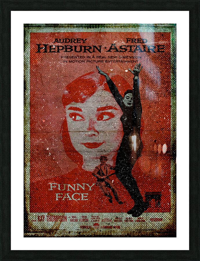 Funny Face Picture Frame print