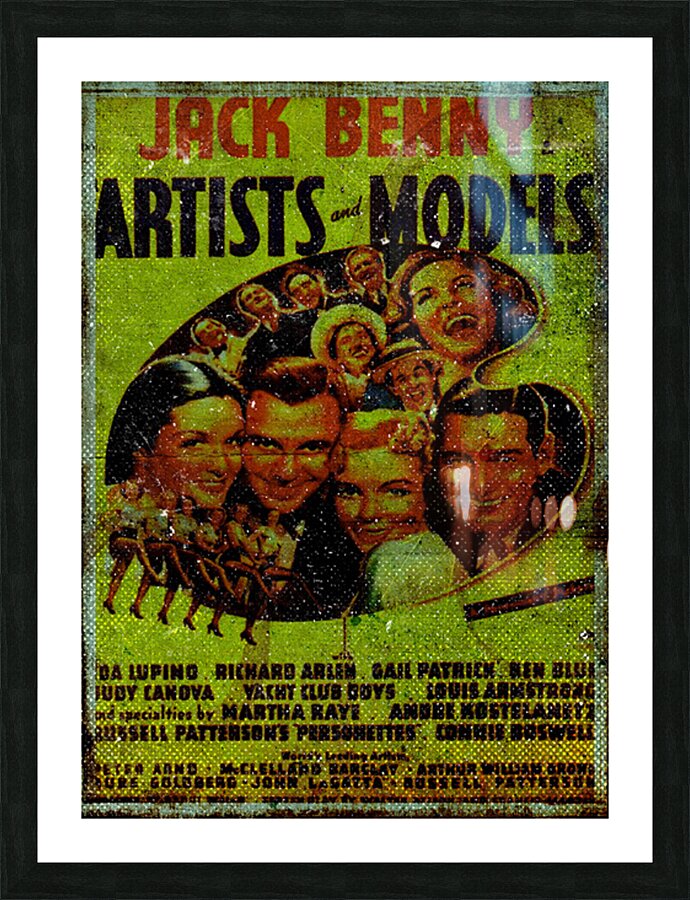 Artists and Models Picture Frame print