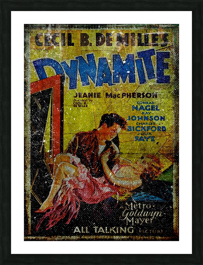 Dynamite Picture Frame print